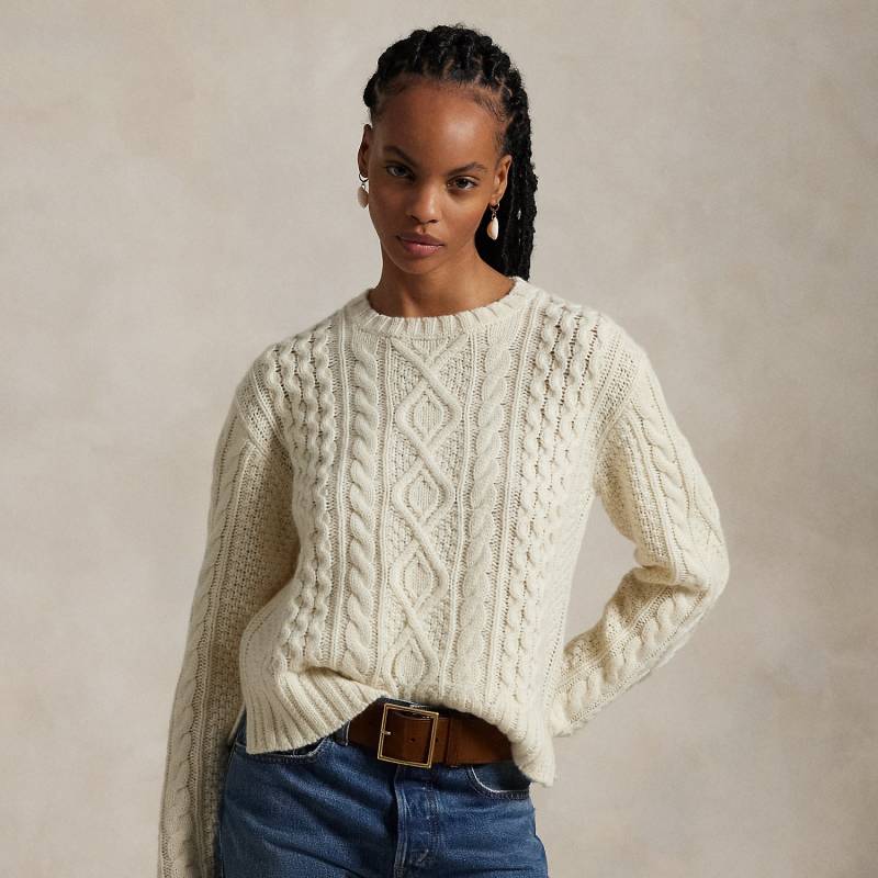Aran-Strickpullover aus Wollmischung von Polo Ralph Lauren