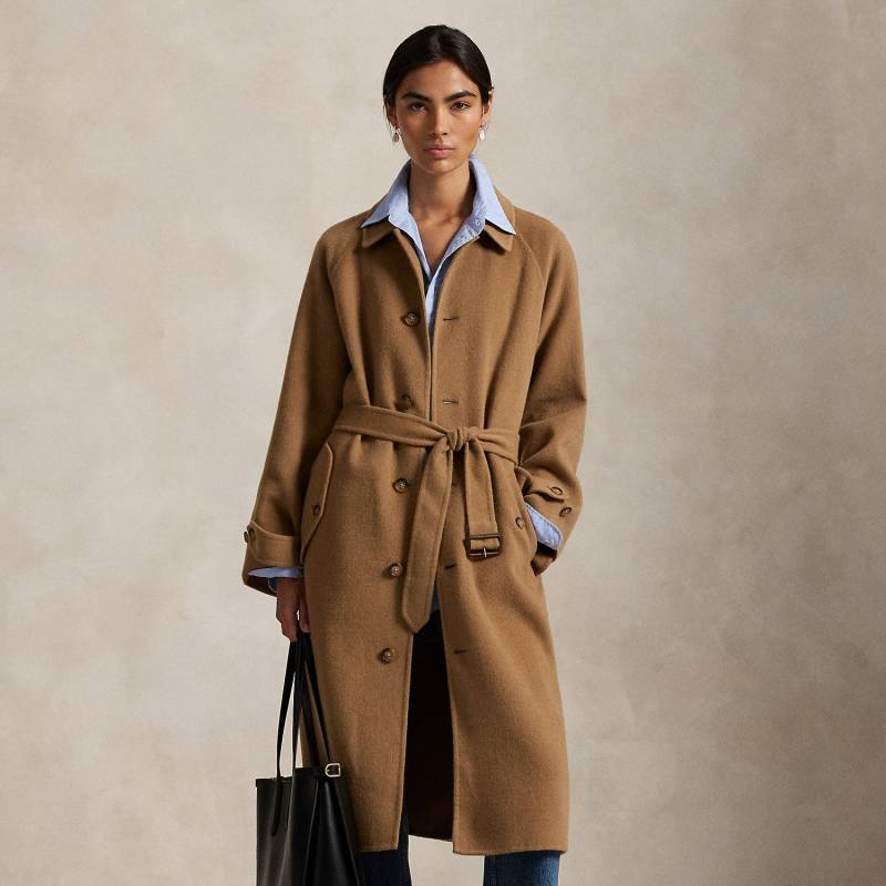Balmacaan-Mantel aus Wolle und Kaschmir von Polo Ralph Lauren