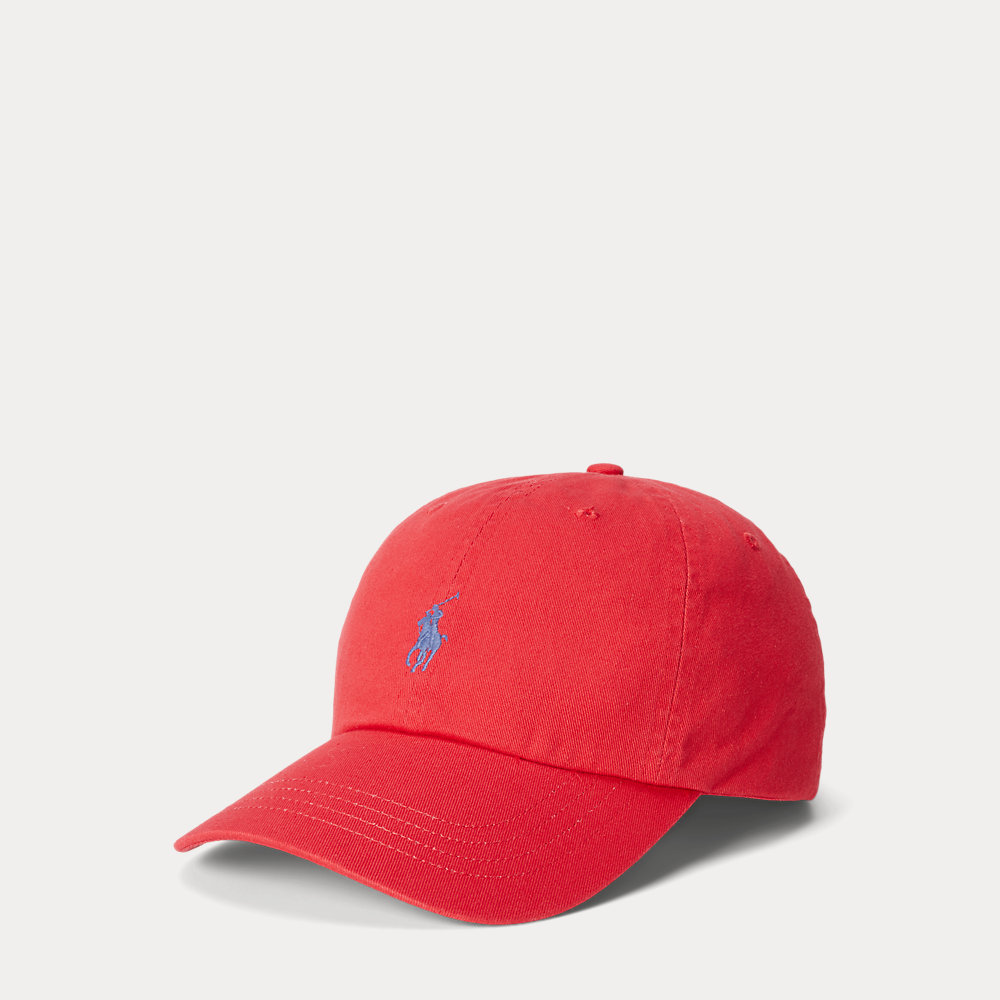 Baseballkappe aus Baumwollchino von Polo Ralph Lauren