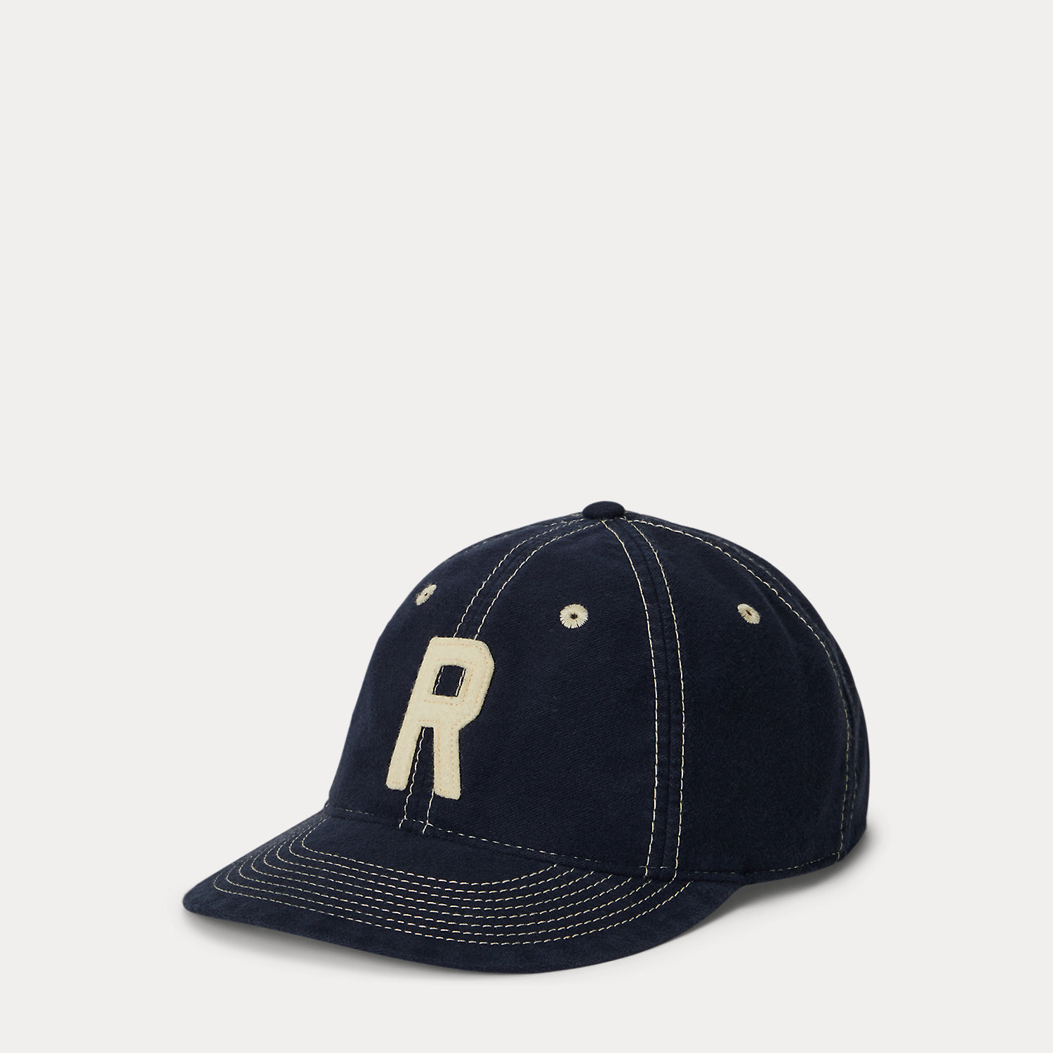 Baseballkappe aus angerautem Chamois von Polo Ralph Lauren