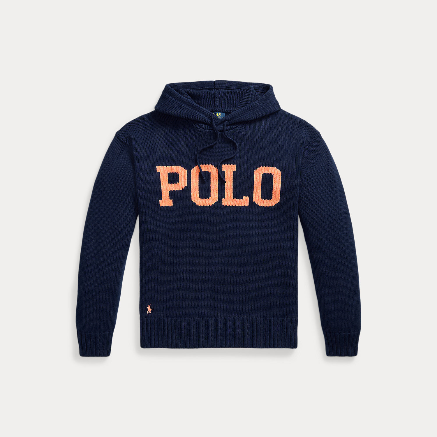 Baumwoll-Kapuzenpullover mit Logo von Polo Ralph Lauren