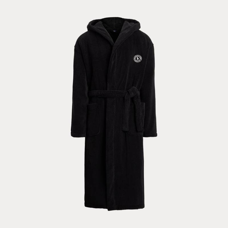 Baumwollfrottee-Bademantel mit Logo von Polo Ralph Lauren