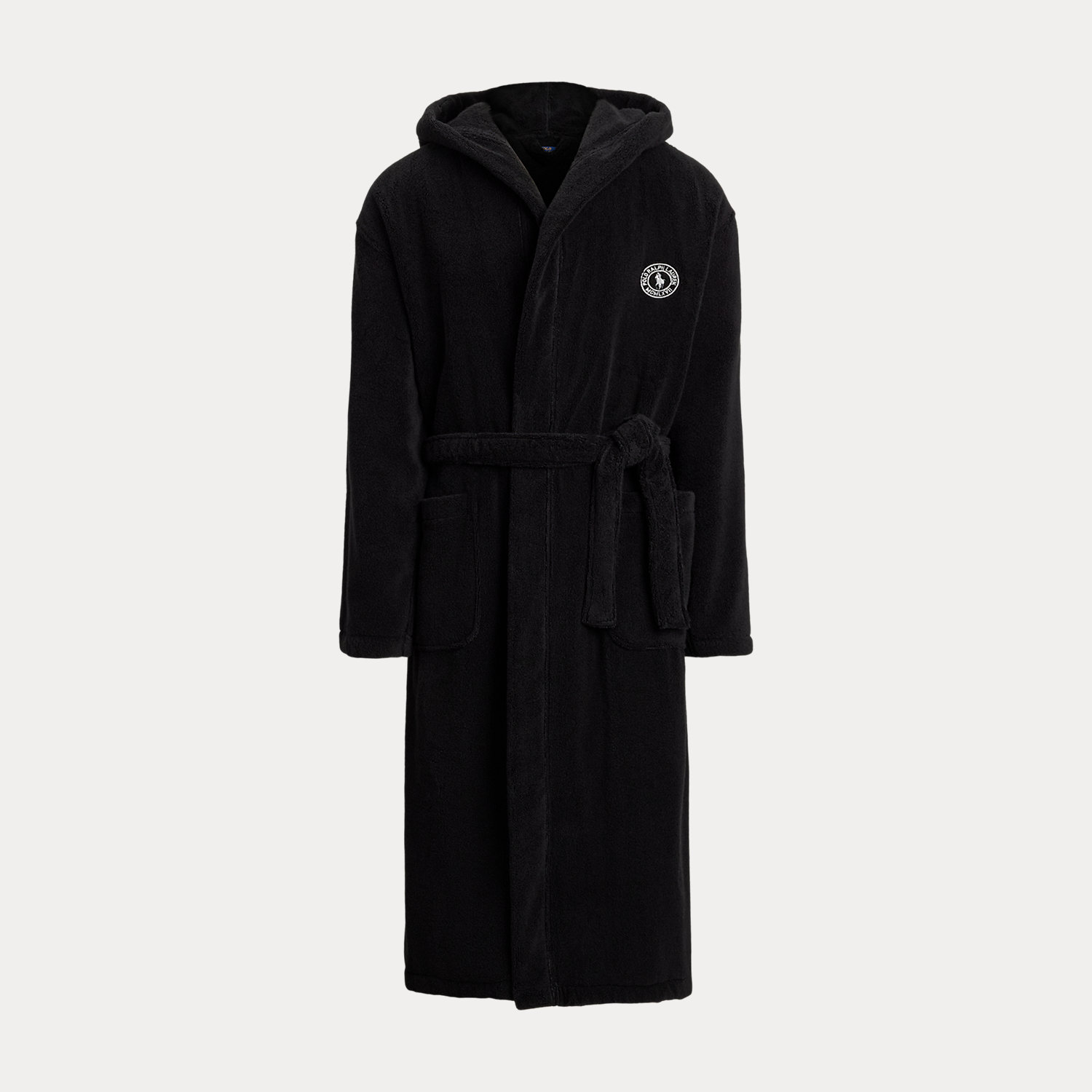 Baumwollfrottee-Bademantel mit Logo von Polo Ralph Lauren