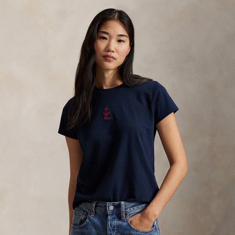 Baumwolljersey-T-Shirt mit Stickerei Baumwolljersey-T-Shirt mit Stickerei von Polo Ralph Lauren