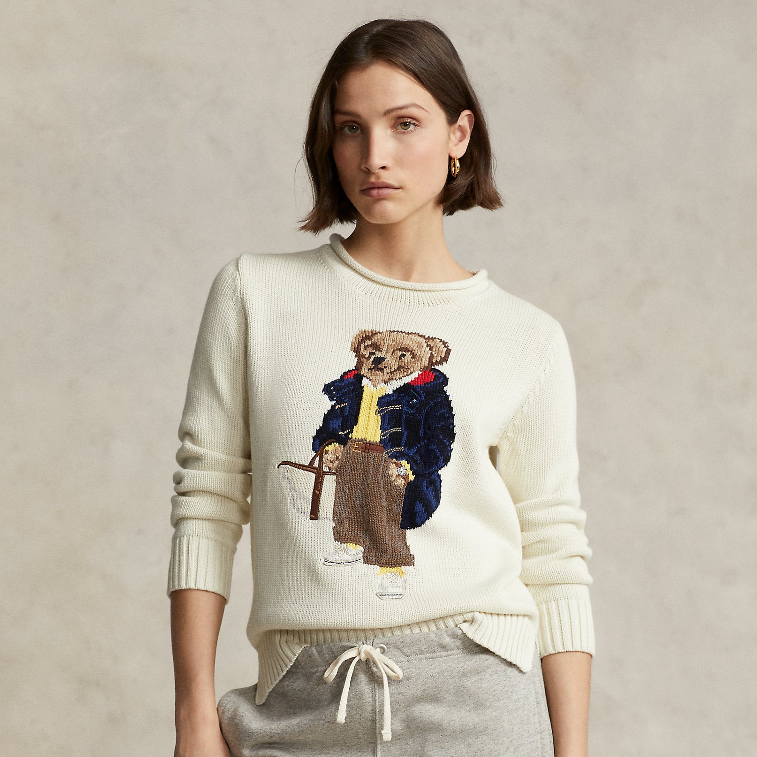 Baumwollpullover mit Polo Bear Baumwollpullover mit Polo Bear von Polo Ralph Lauren
