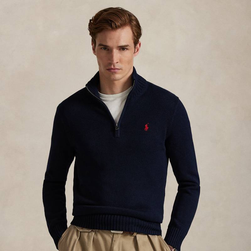 Baumwollpullover mit Halbrollkragen von Polo Ralph Lauren