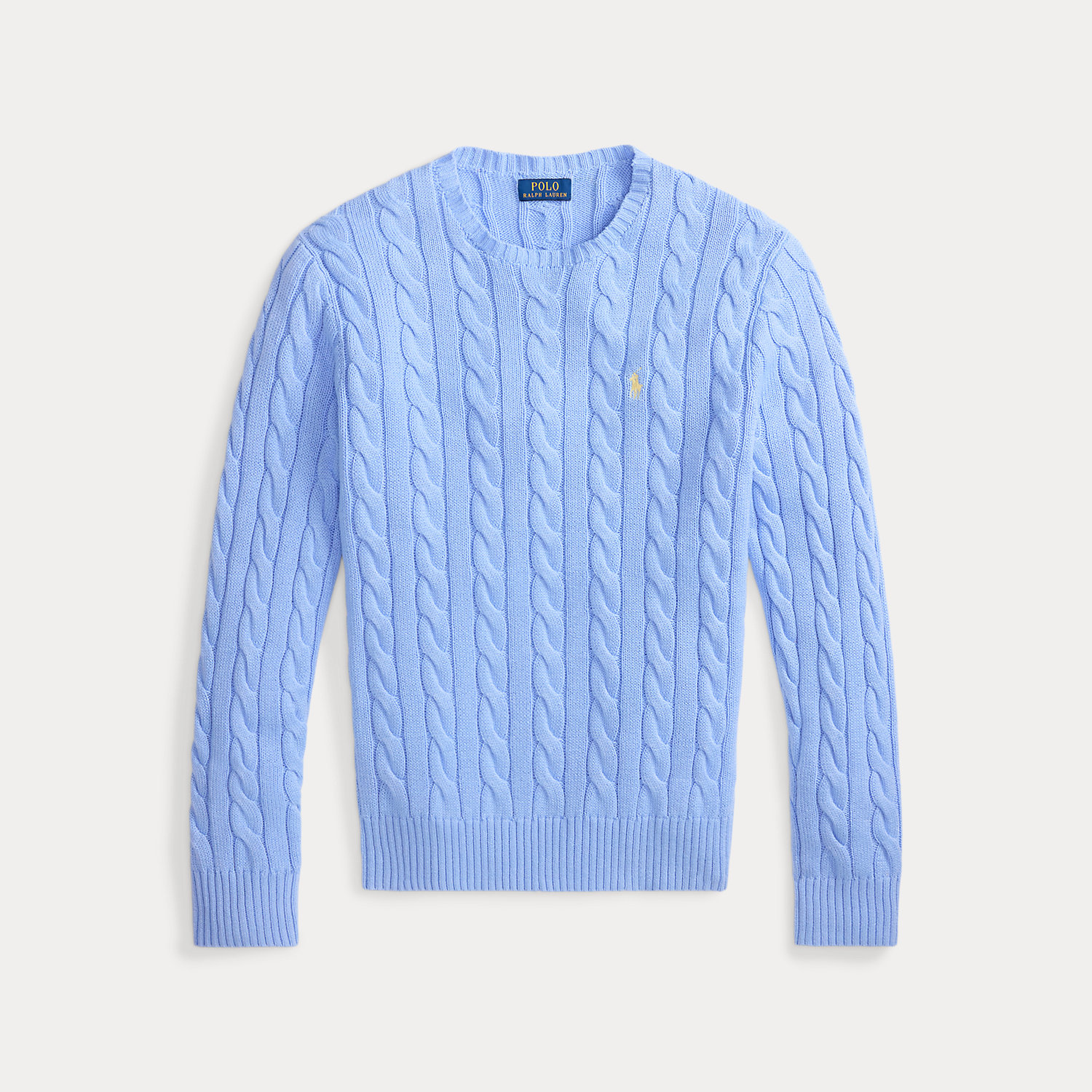 Baumwollpullover mit Zopfmuster von Polo Ralph Lauren