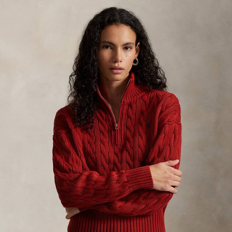 Baumwollpullover mit Zopfmuster Baumwollpullover mit Zopfmuster von Polo Ralph Lauren