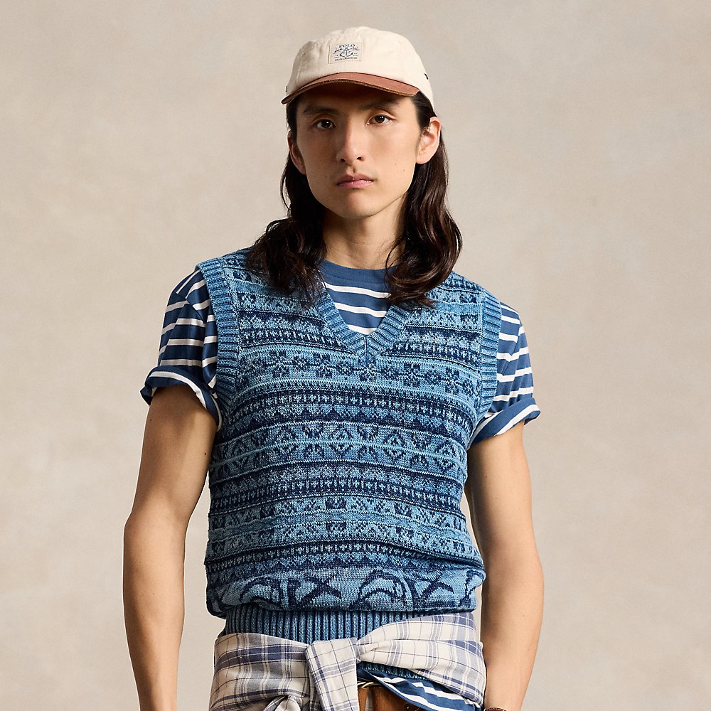 Baumwollpullunder mit Fair-Isle-Muster von Polo Ralph Lauren