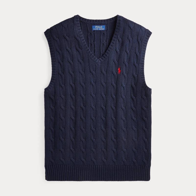 Baumwollpullunder mit Zopfmuster Baumwollpullunder mit Zopfmuster von Polo Ralph Lauren