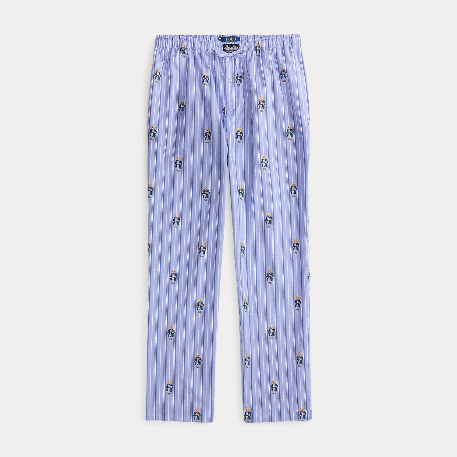 Baumwollpyjamahose mit Polo Bear von Polo Ralph Lauren