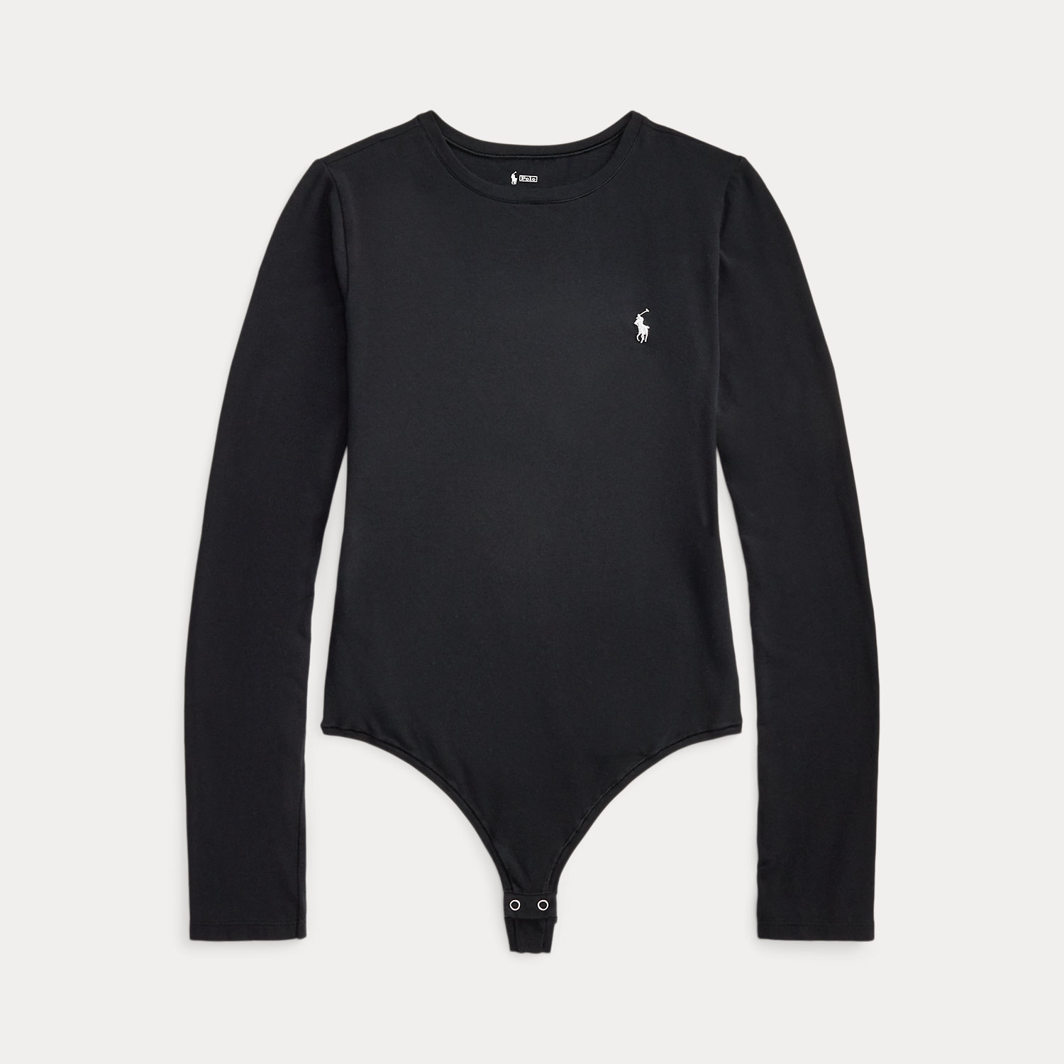 Baumwollstretch-Body mit Rundhals von Polo Ralph Lauren