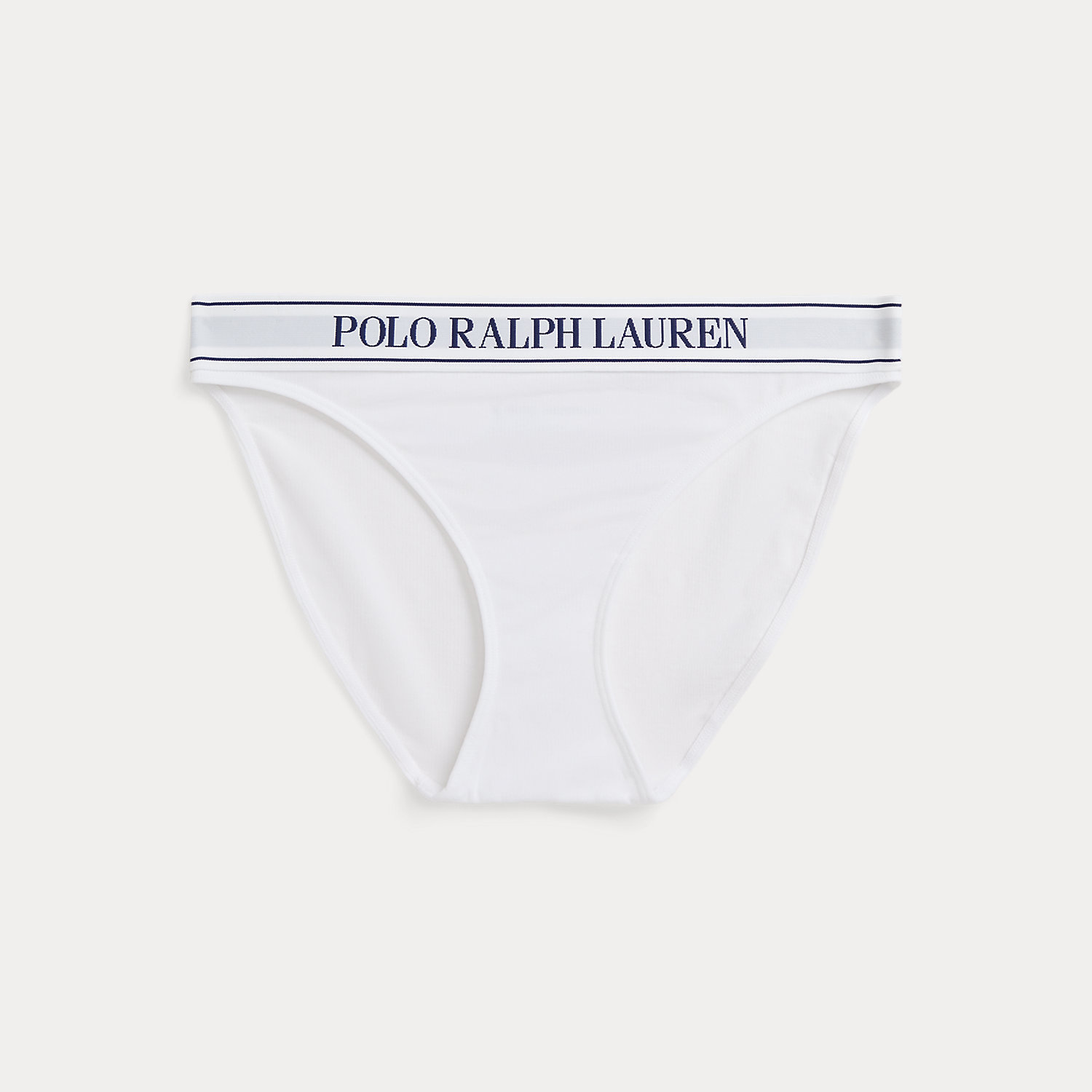 Bikini-Slip mit Repeat-Logo von Polo Ralph Lauren