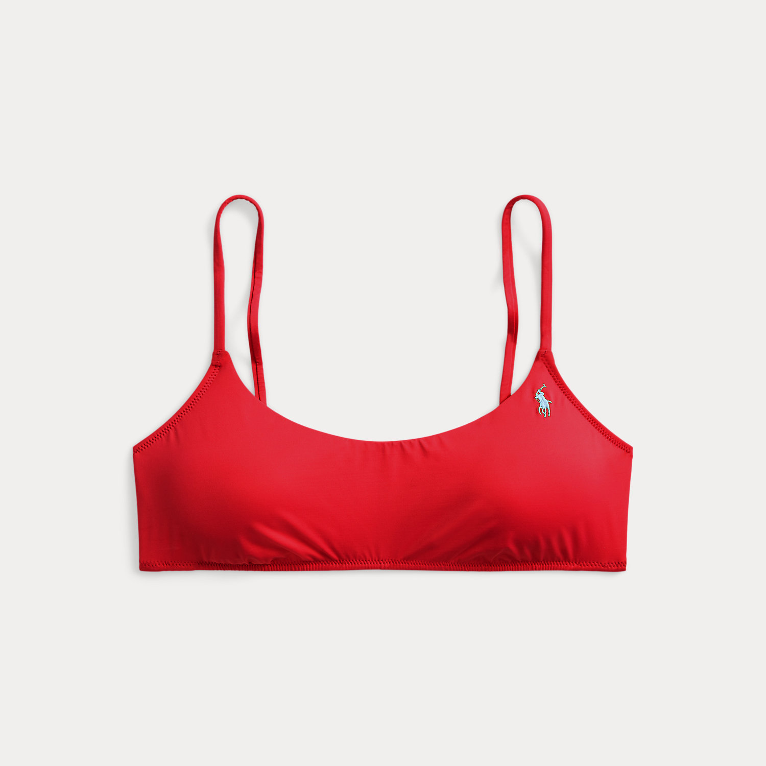 Bikinitop mit gesticktem Pony von Polo Ralph Lauren