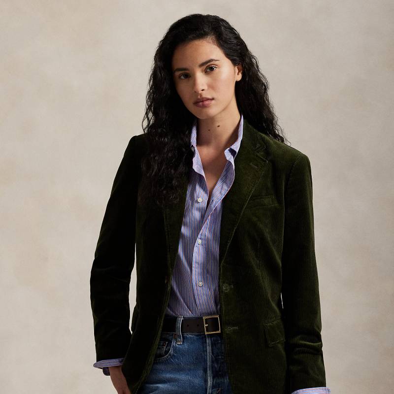 Einreihiger Blazer aus Kordsamt von Polo Ralph Lauren