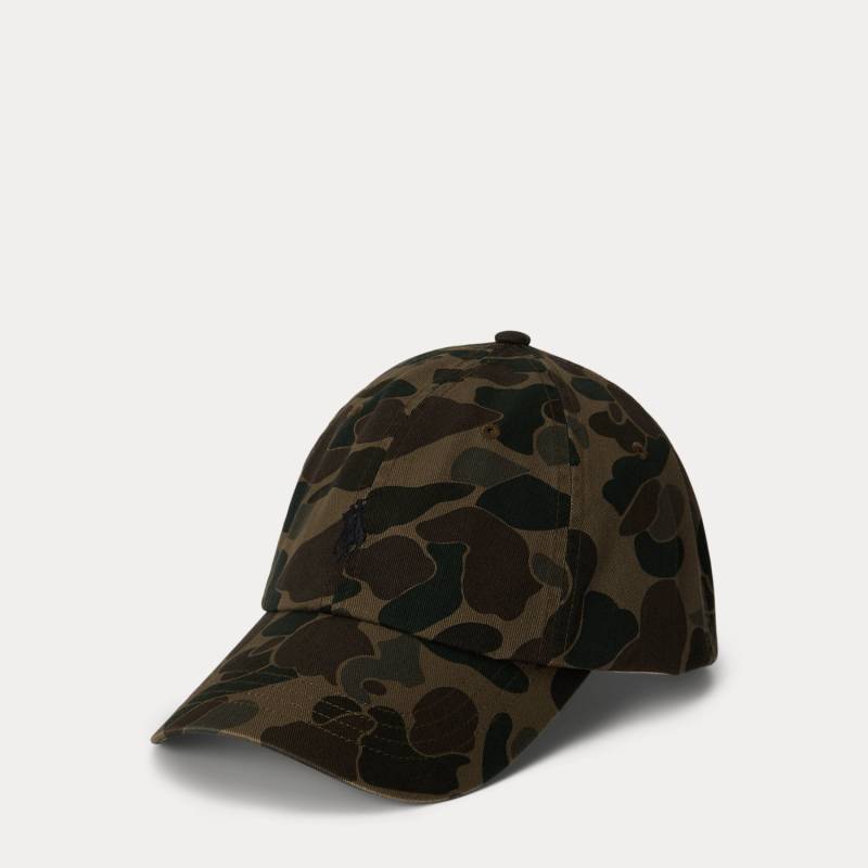 Camouflage-Baseballkappe aus Twill von Polo Ralph Lauren
