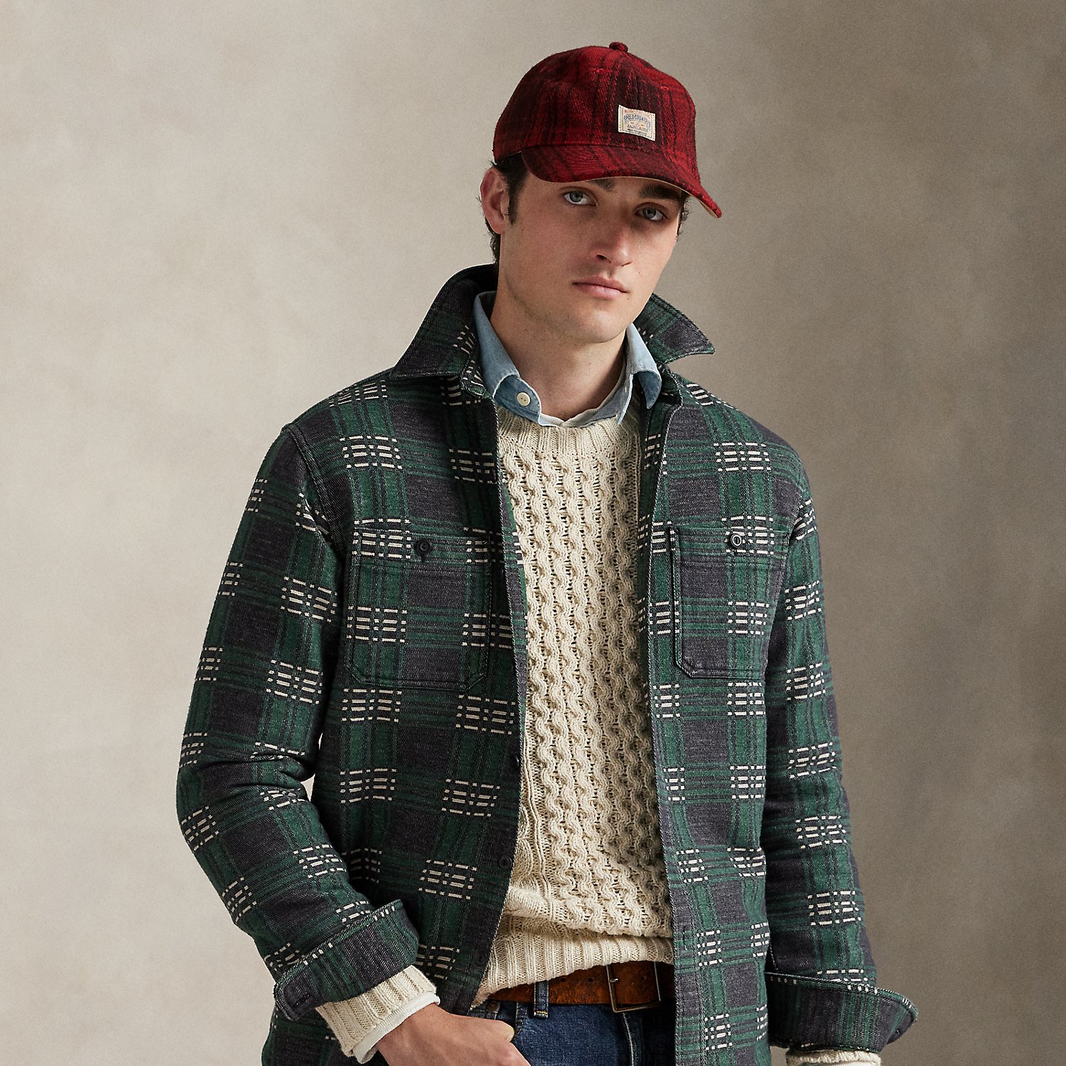Classic-Fit Arbeitshemd aus Flanell von Polo Ralph Lauren