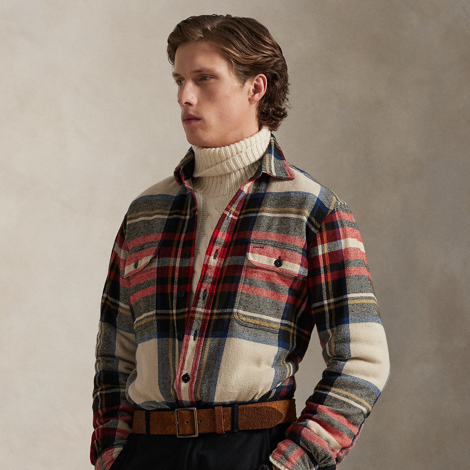 Classic-Fit Flanell-Arbeitshemd von Polo Ralph Lauren