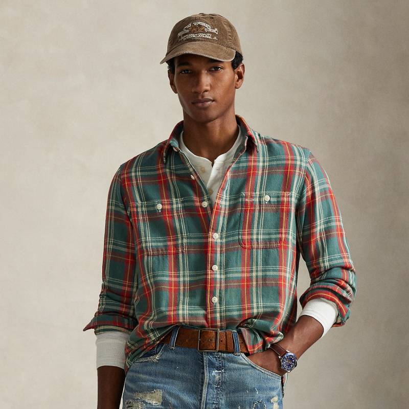 Classic-Fit Flanell-Arbeitshemd von Polo Ralph Lauren