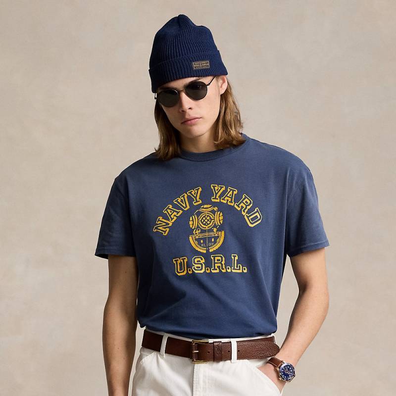Classic-Fit Jersey-T-Shirt mit Grafik von Polo Ralph Lauren