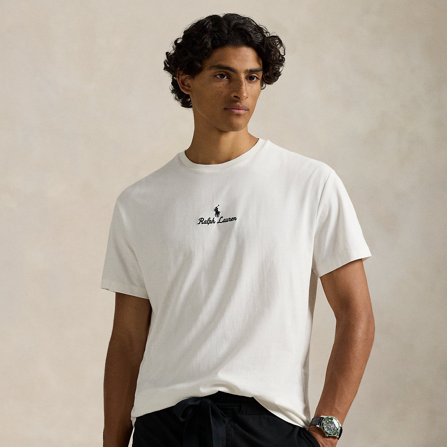 Classic-Fit Jersey-T-Shirt mit Logo von Polo Ralph Lauren