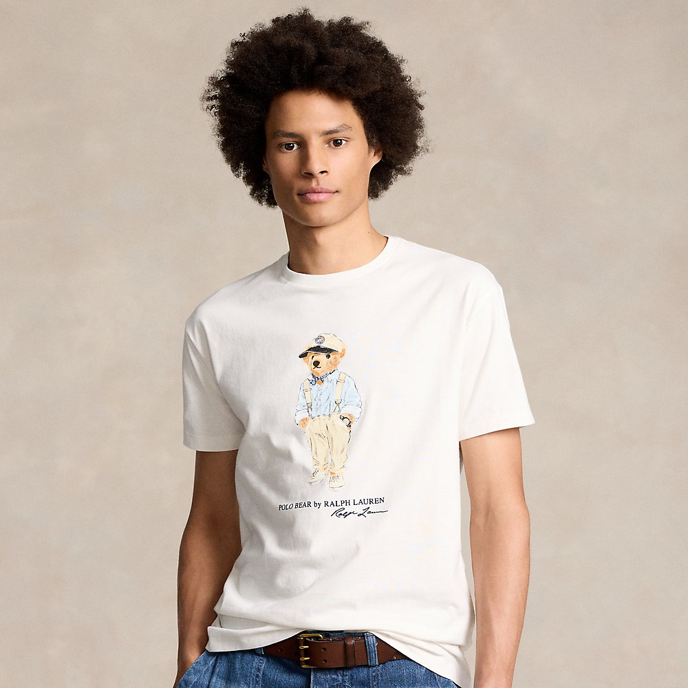 Classic-Fit Jersey-T-Shirt mit Polo Bear von Polo Ralph Lauren