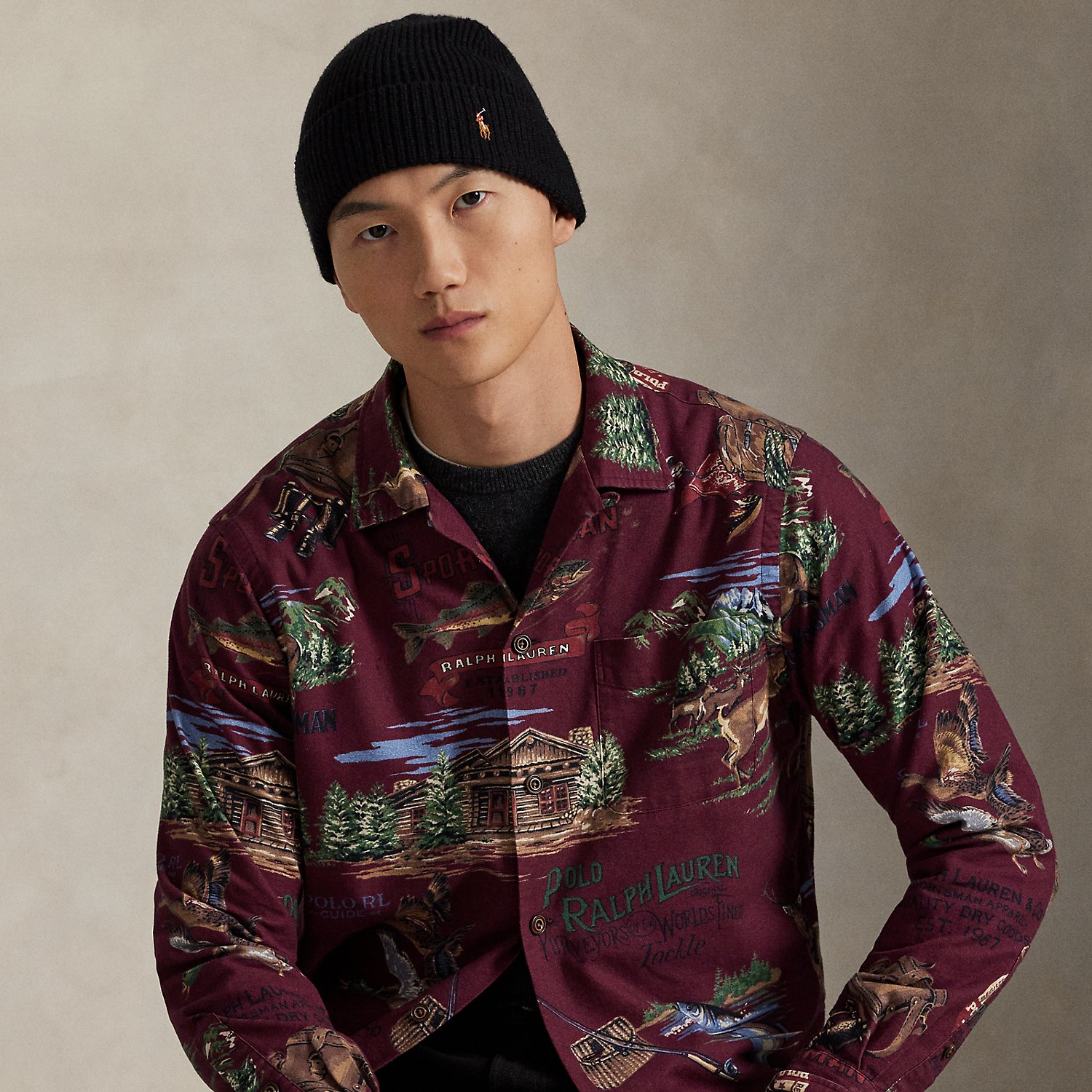 Classic-Fit Kurzarmhemd Polo Sportsman von Polo Ralph Lauren