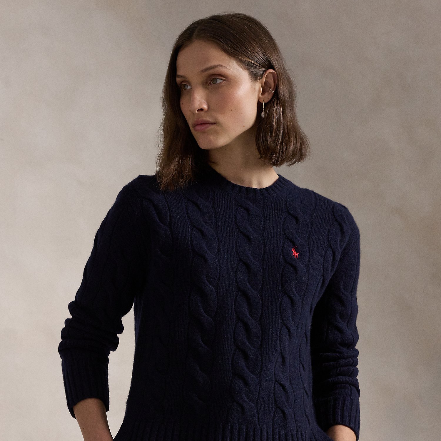 Classic-Fit Zopfmusterpullover von Polo Ralph Lauren