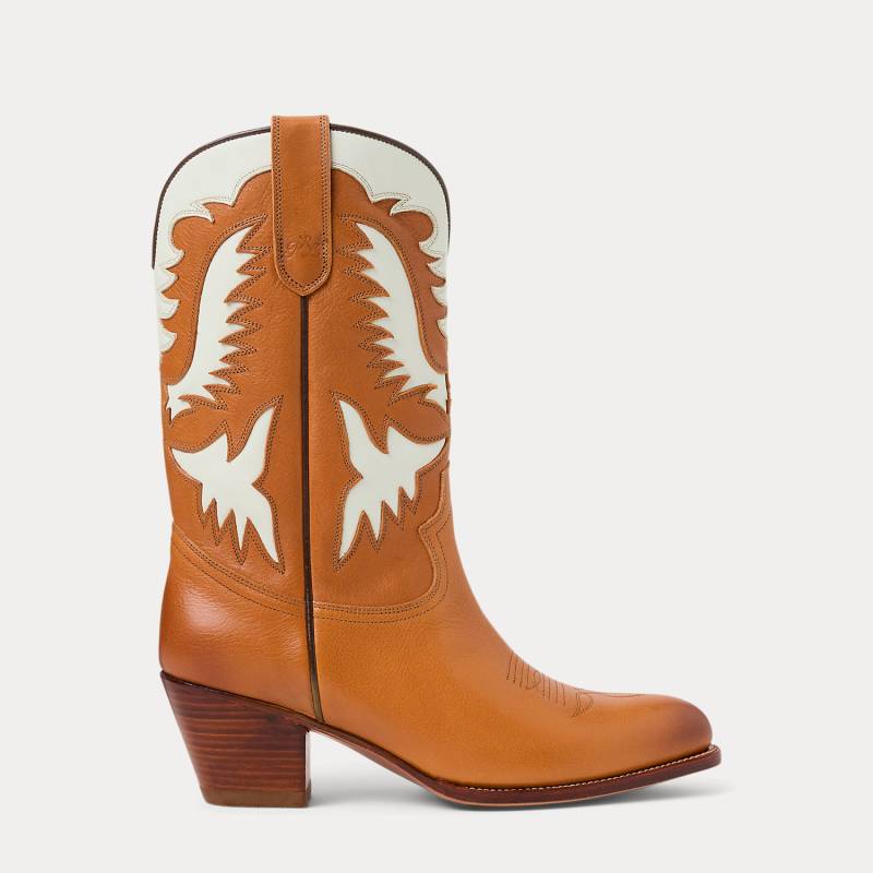 Cowboystiefel aus Leder von Polo Ralph Lauren