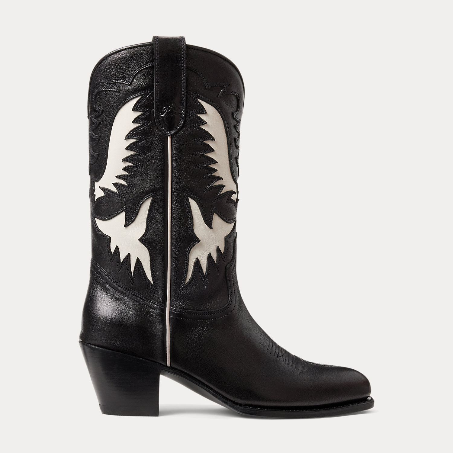 Cowboystiefel aus Leder von Polo Ralph Lauren