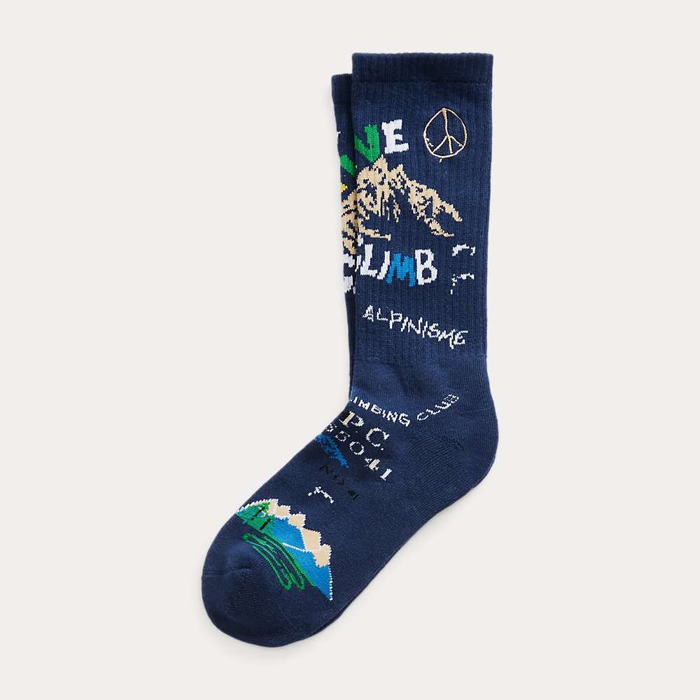 Crew-Socken aus Baumwollmischung von Polo Ralph Lauren