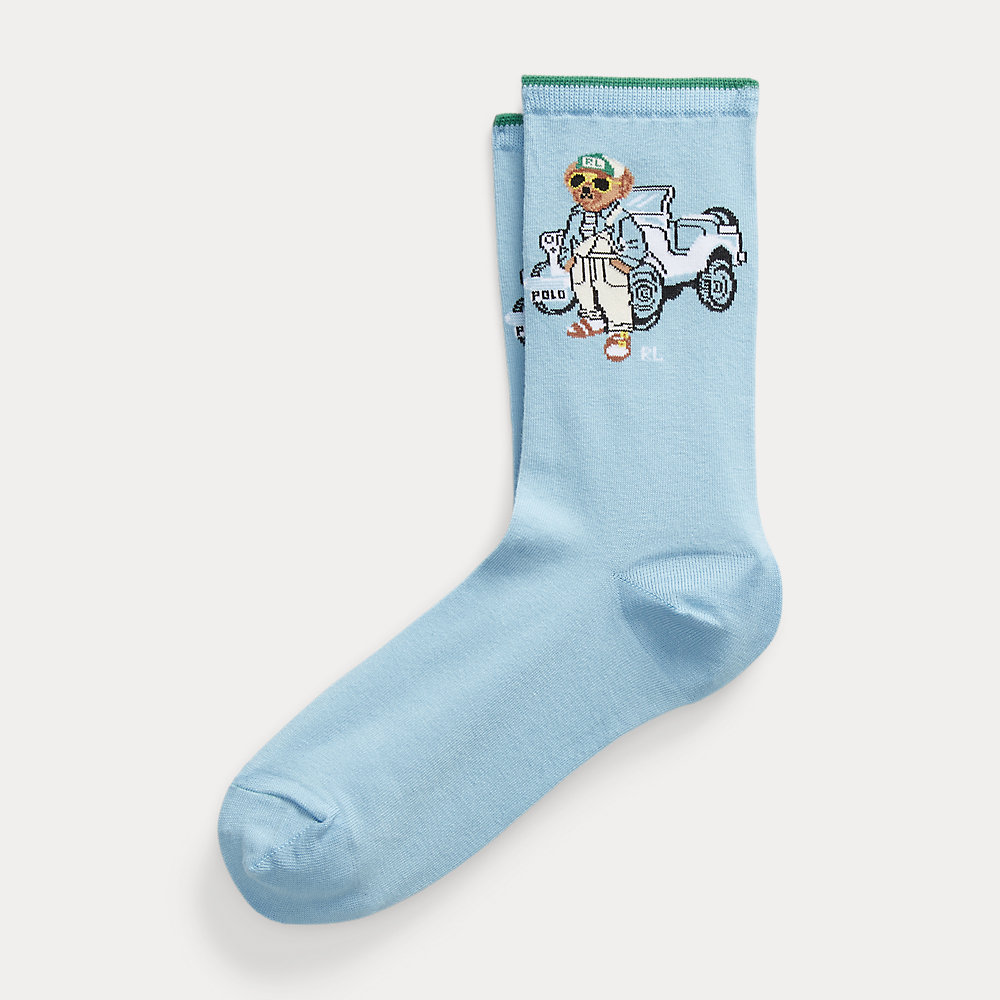 Crew-Socken mit Polo Bear von Polo Ralph Lauren