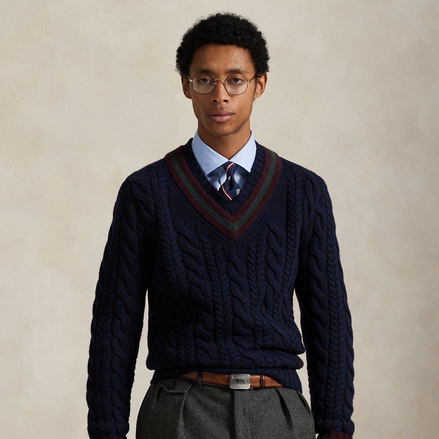 Cricket-Pullover aus Wolle und Kaschmir von Polo Ralph Lauren