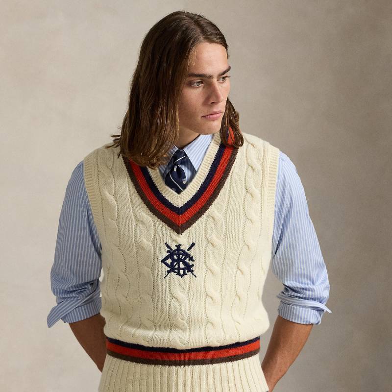 Cricket-Pullunder aus Wollmischung von Polo Ralph Lauren