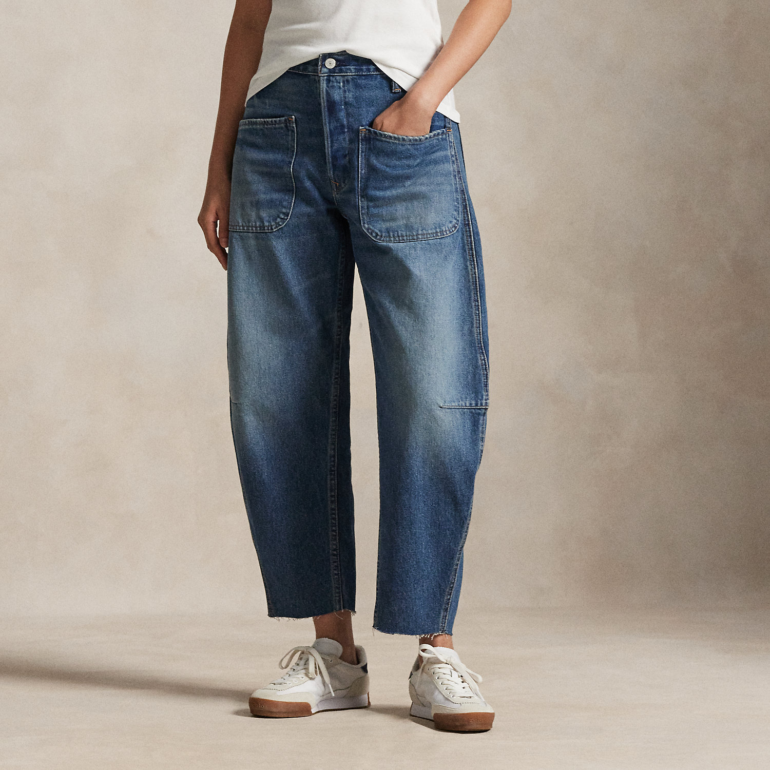 Curved-Tapered-Fit Jeans von Polo Ralph Lauren