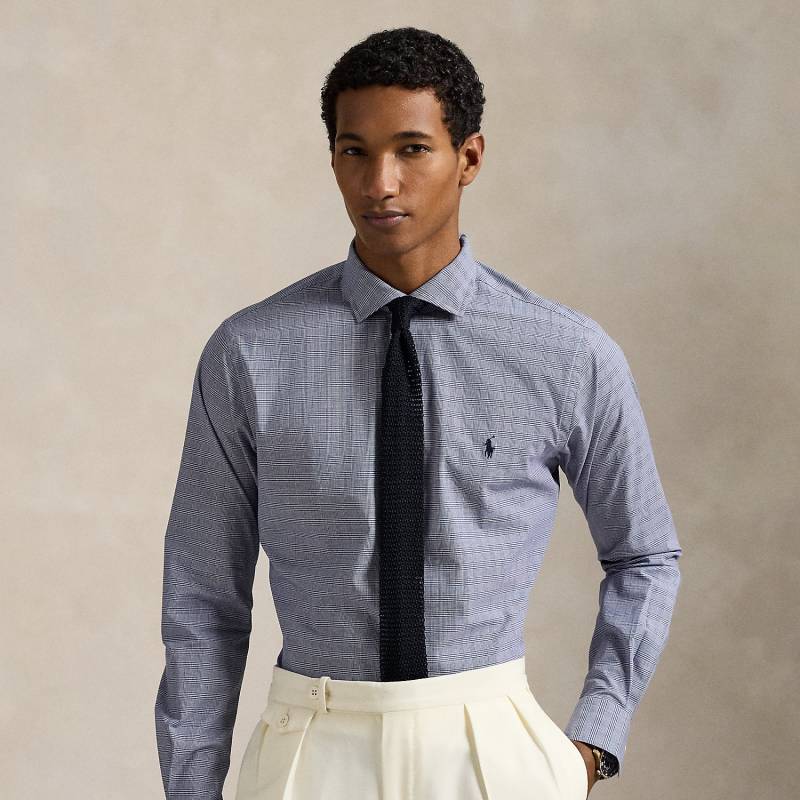 Custom-Fit Karo-Popelinehemd von Polo Ralph Lauren