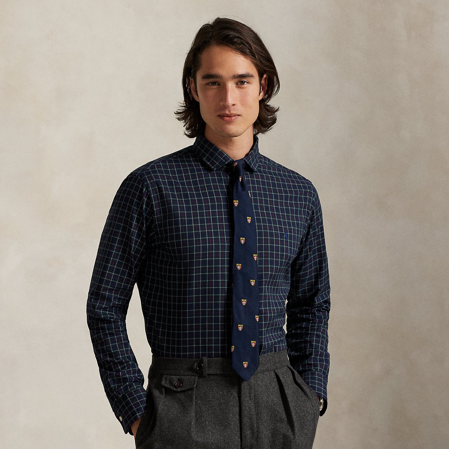 Custom-Fit Karohemd aus Twill von Polo Ralph Lauren