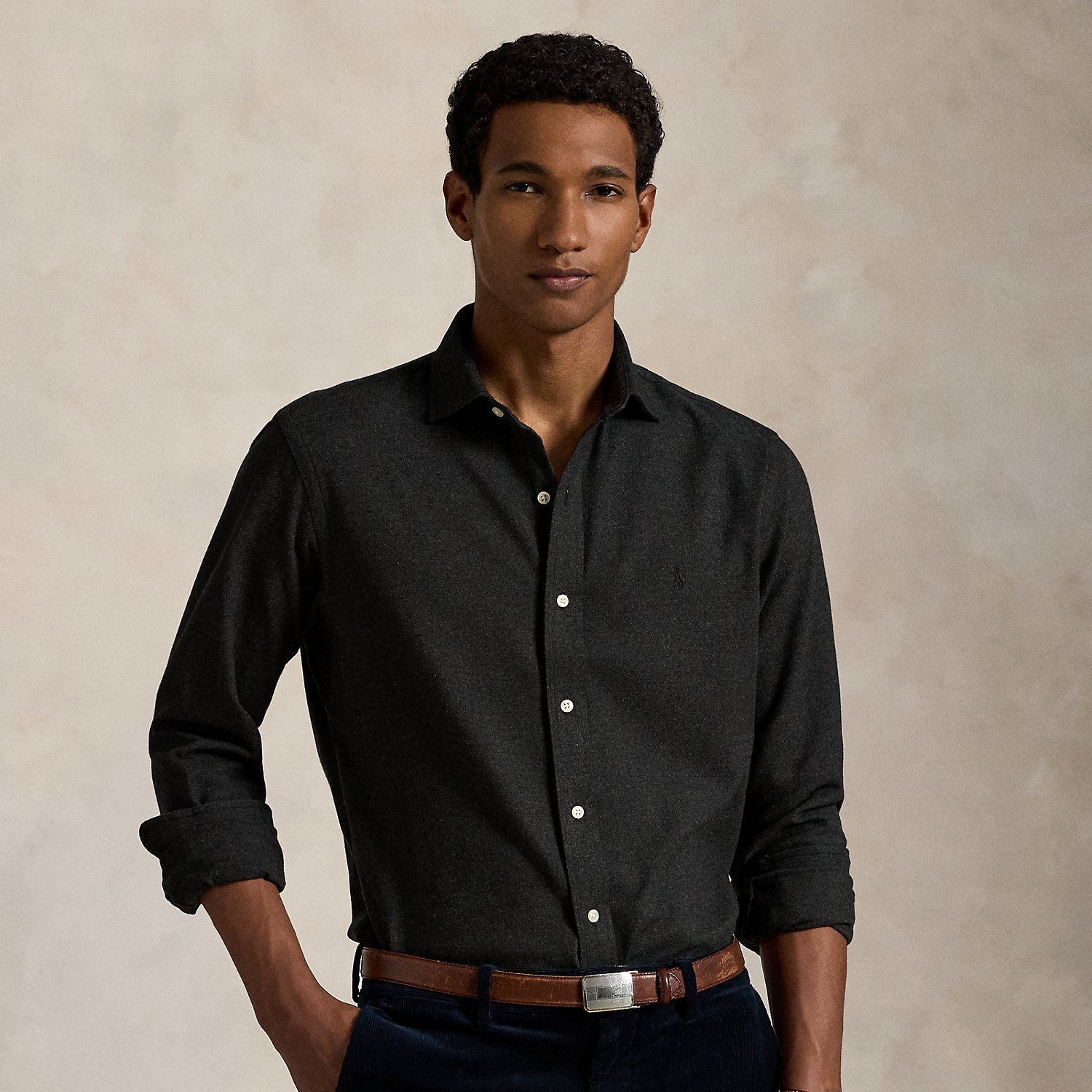 Custom-Fit Performance-Hemd aus Twill von Polo Ralph Lauren