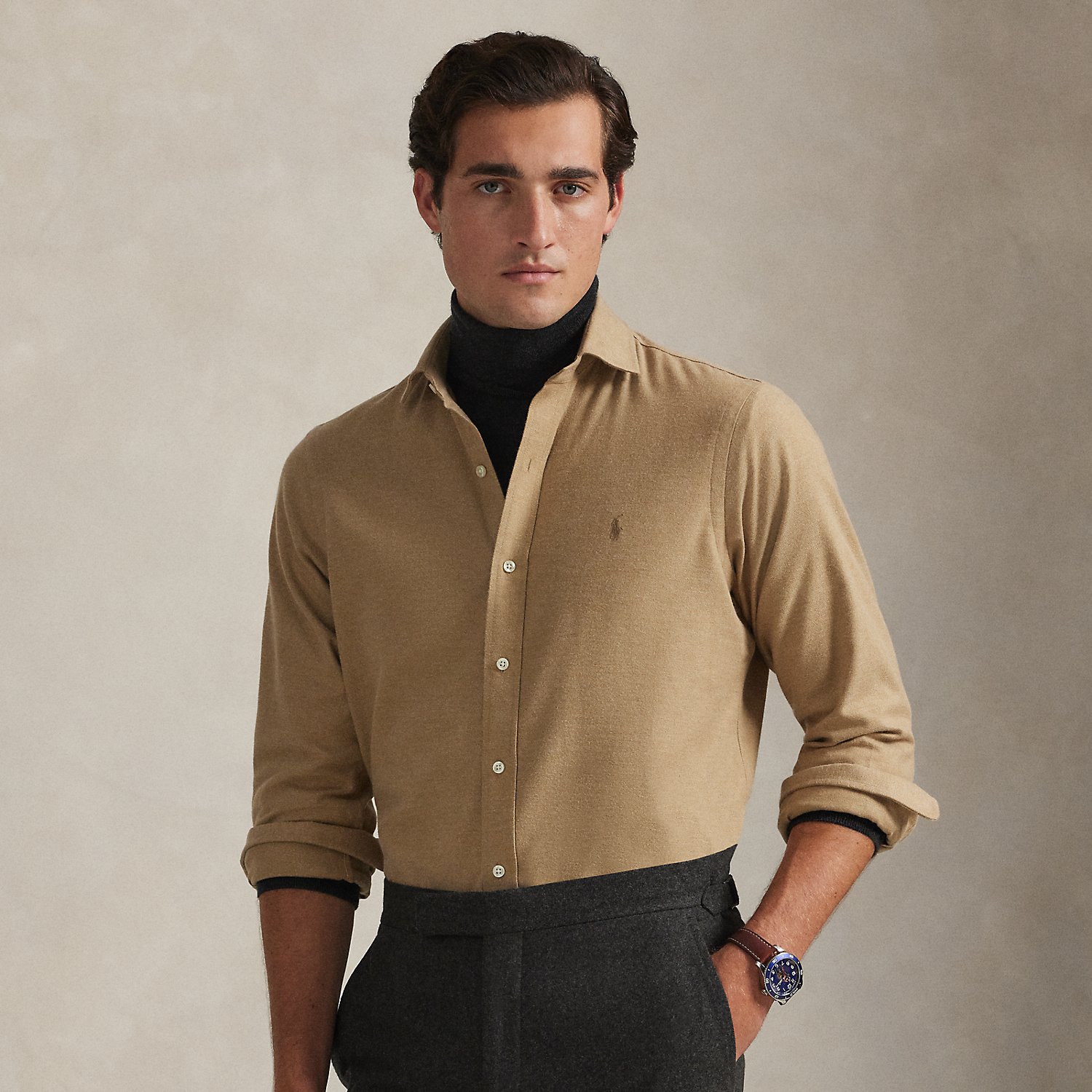 Custom-Fit Performance-Hemd aus Twill von Polo Ralph Lauren