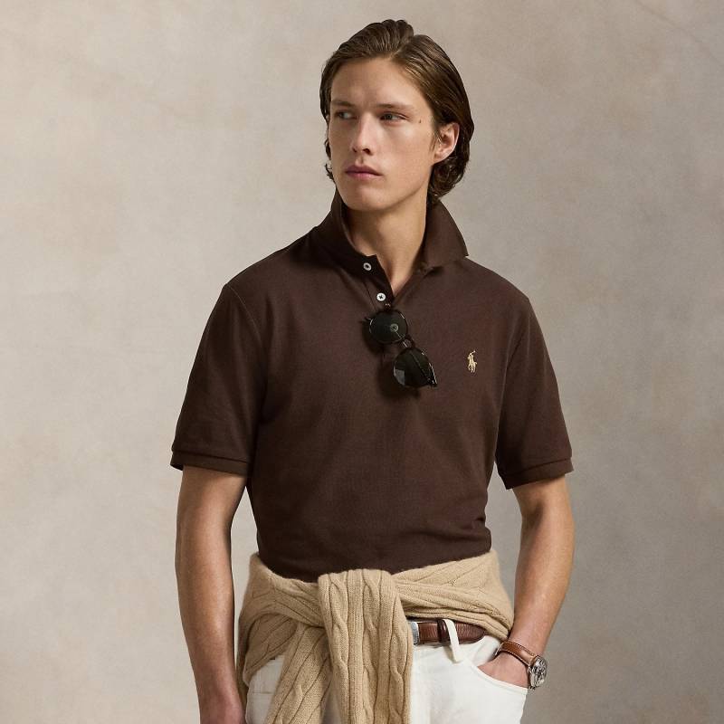 Custom-Slim-Fit Piqué-Poloshirt von Polo Ralph Lauren