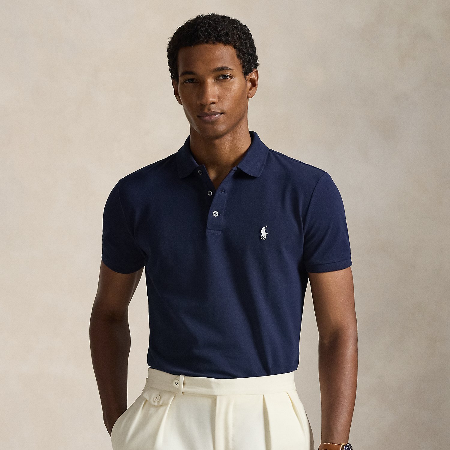Custom-Slim-Fit Piqué-Poloshirt Custom-Slim-Fit Piqué-Poloshirt von Polo Ralph Lauren