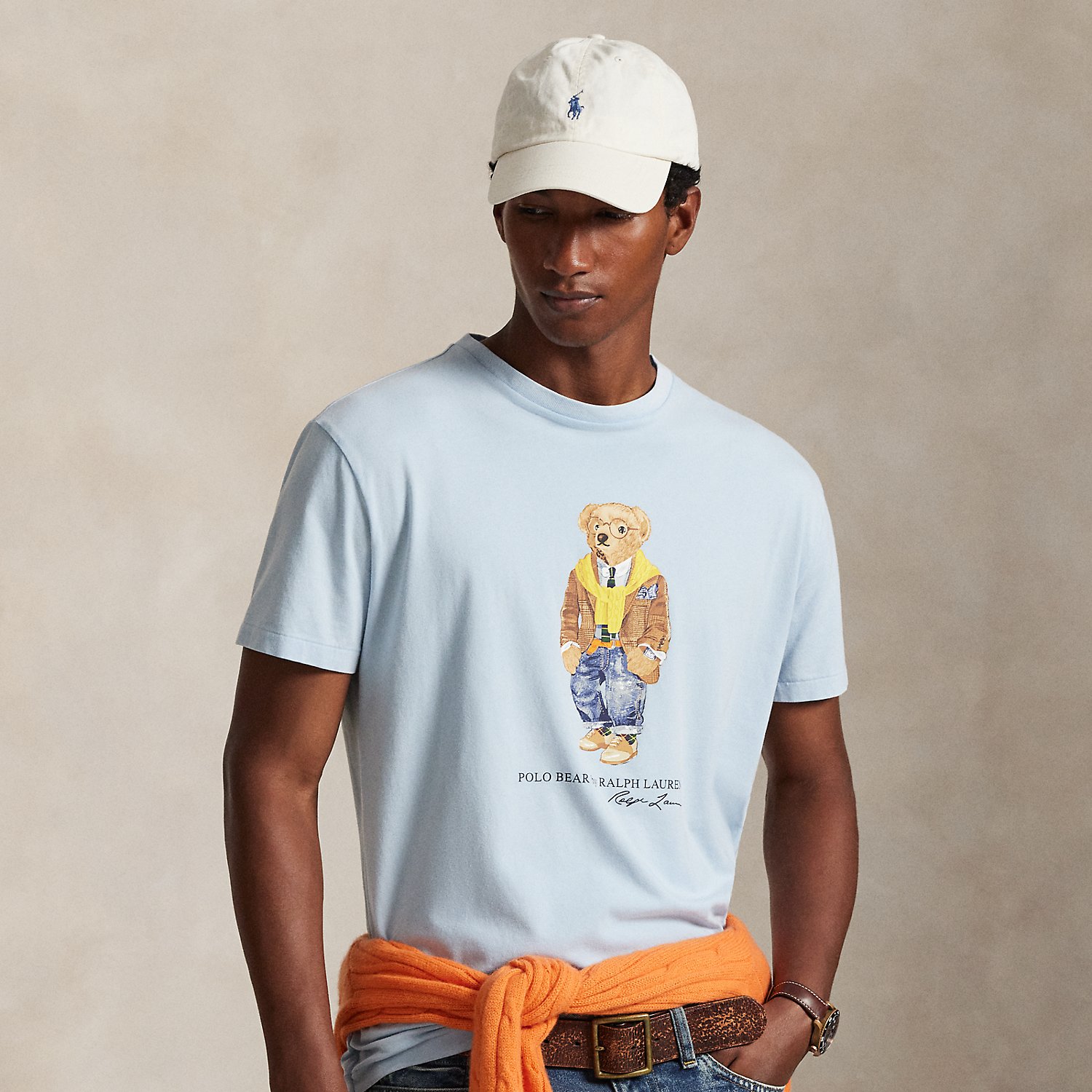 Custom-Slim-Fit T-Shirt mit Polo Bear Custom-Slim-Fit T-Shirt mit Polo Bear von Polo Ralph Lauren