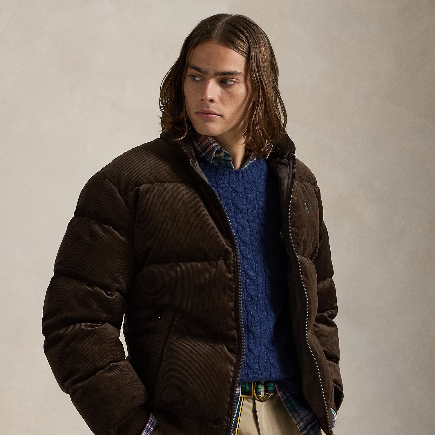 Die Daunenjacke Wyoming aus Kordsamt von Polo Ralph Lauren