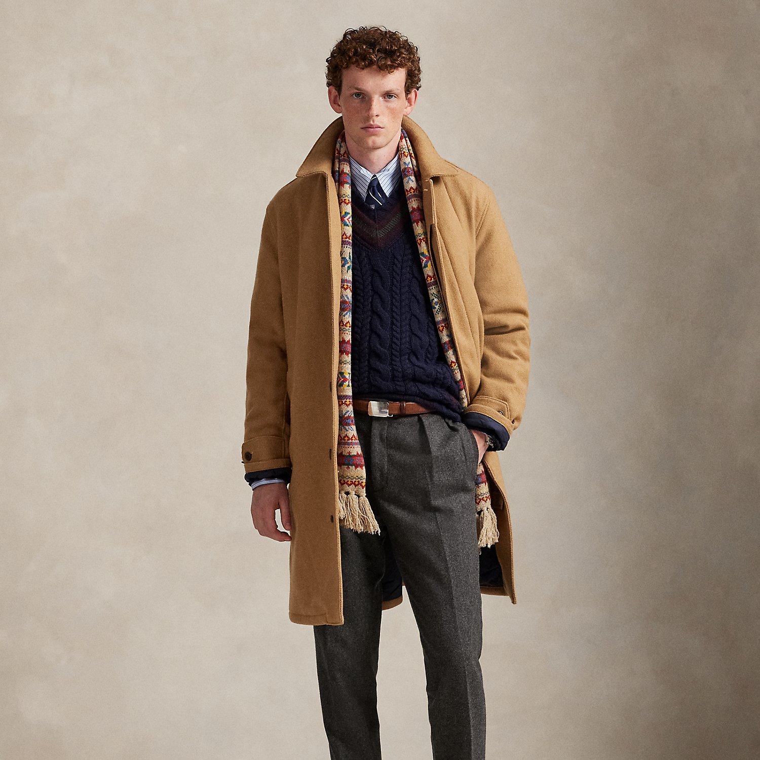 Der Trenchcoat Langdon aus Wolle von Polo Ralph Lauren