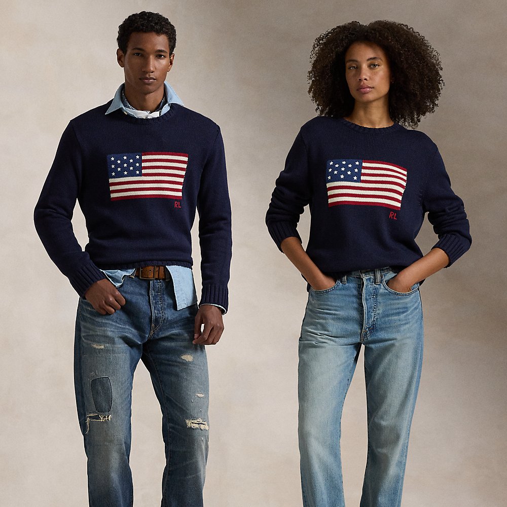 Der klassische Flaggenpullover von Polo Ralph Lauren