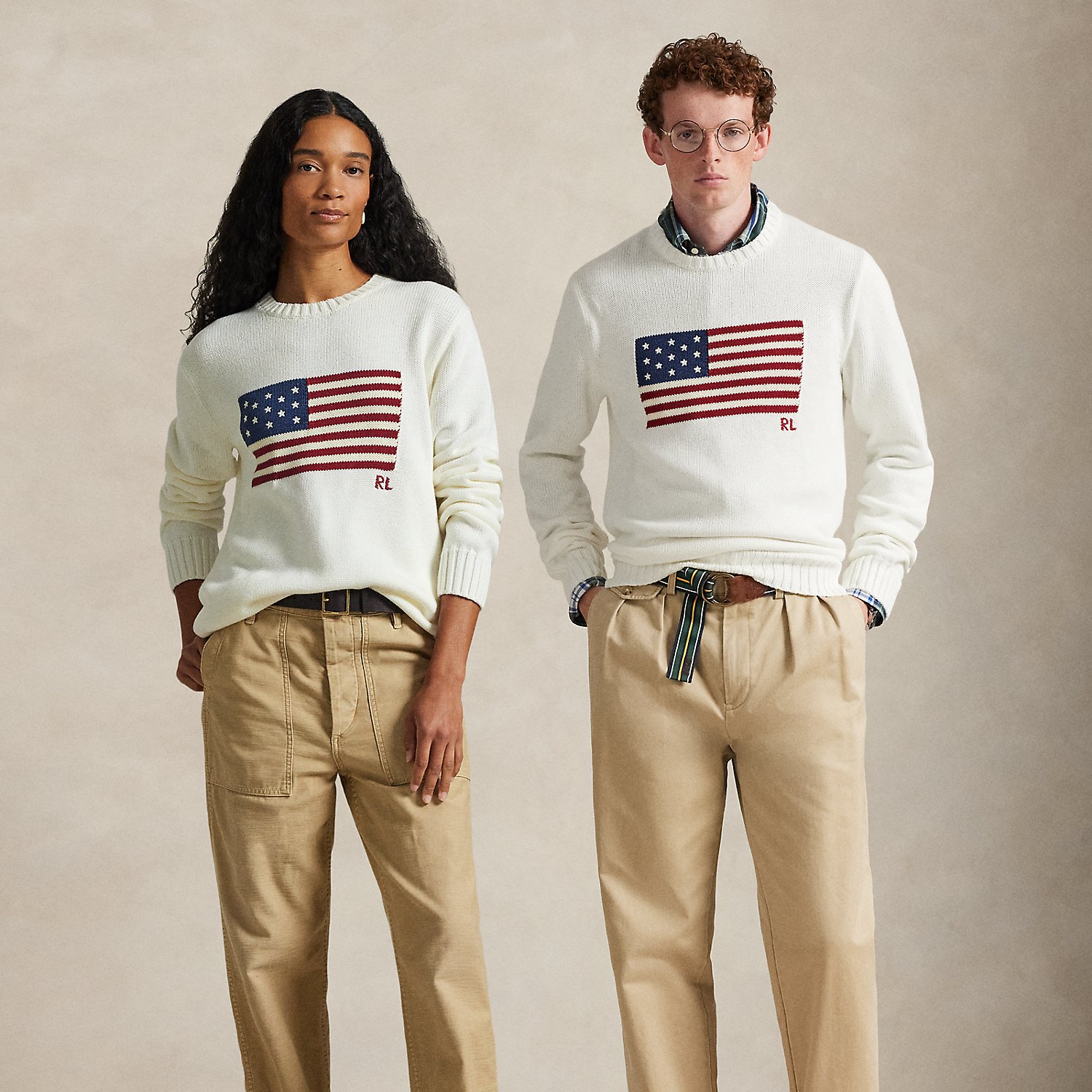 Der klassische Flaggenpullover von Polo Ralph Lauren
