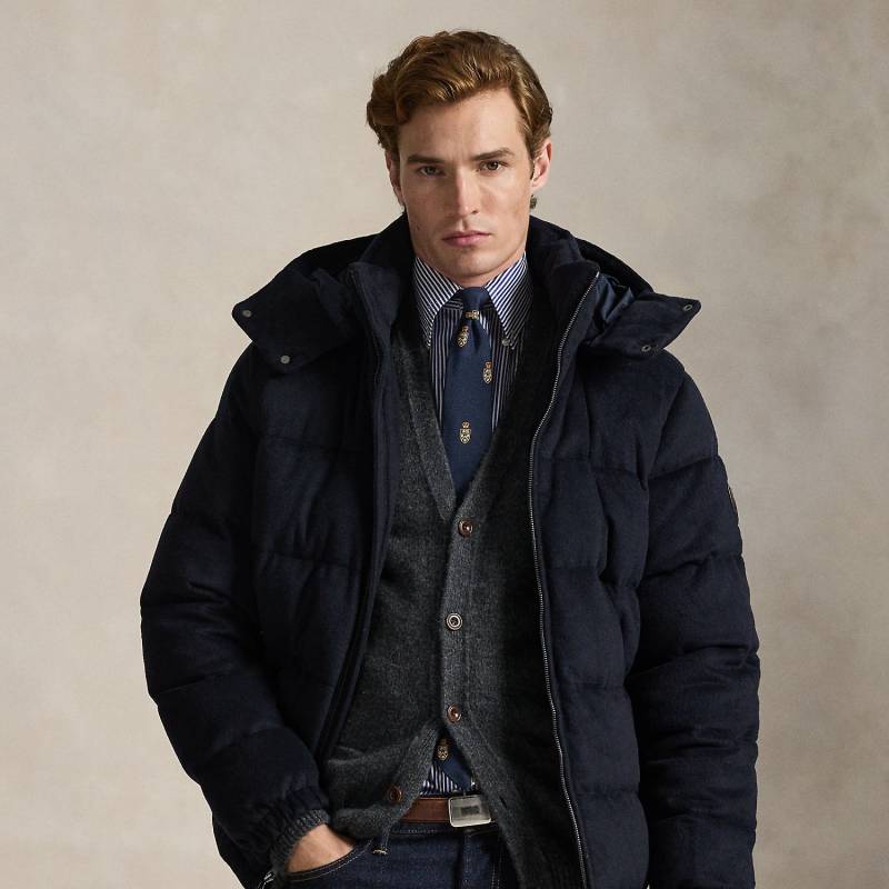Die Daunenjacke Decker aus Melton von Polo Ralph Lauren