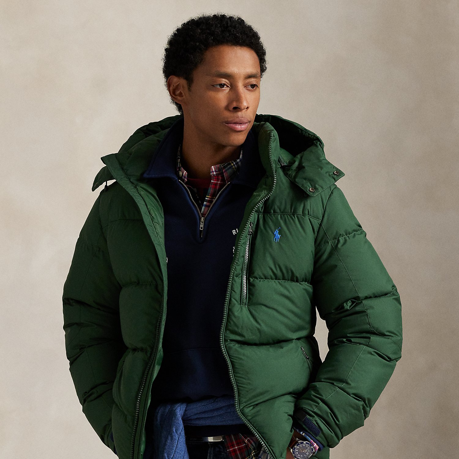 Die matte Daunenjacke Gorham von Polo Ralph Lauren