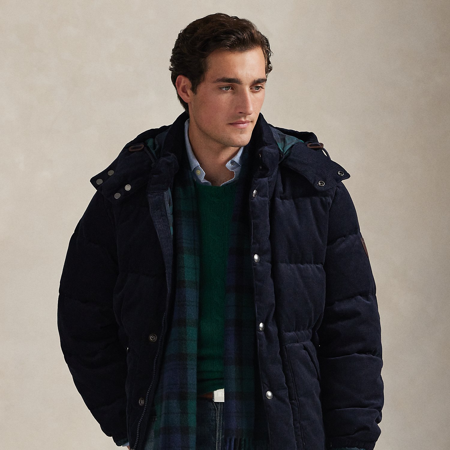 Die Daunenjacke Wainwright aus Kordsamt von Polo Ralph Lauren