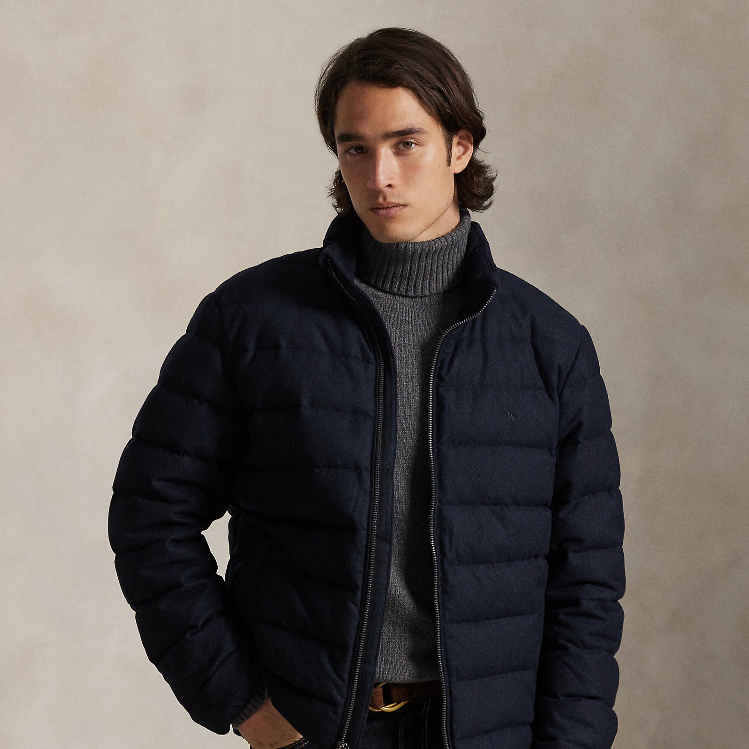Die Fischgrat-Daunenjacke Colden von Polo Ralph Lauren